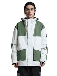 Gsou Snow Colorblock Cargo Snow Jacket - Men's 