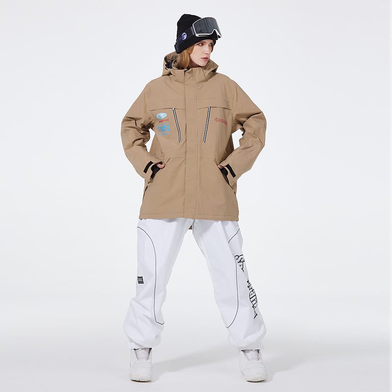 Women's SpeedPanda Mountain Unisex Alpine Avalanche Flare Expedition Snowsuit 
