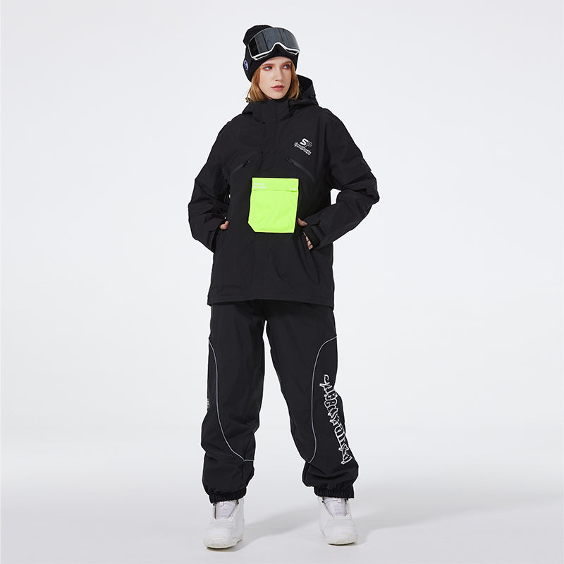 Women's SpeedPanda Unisex Alpine SnowTech Mountain Explorer Snowsuits 