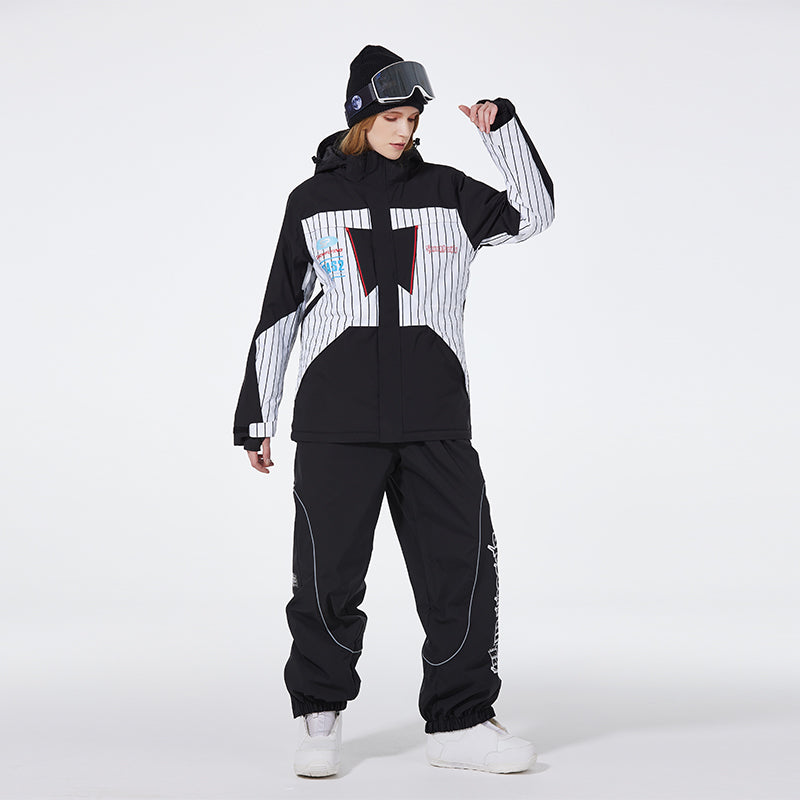 Women's SpeedPanda Mountain Unisex Alpine Avalanche Flare Expedition Snowsuit 