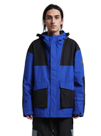 Gsou Snow Colorblock Cargo Snow Jacket - Men's 