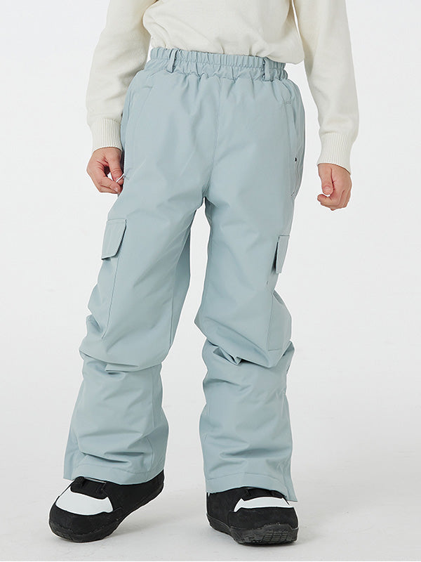 Kid's Unisex Mountain Explorer Waterproof Snow Pants 