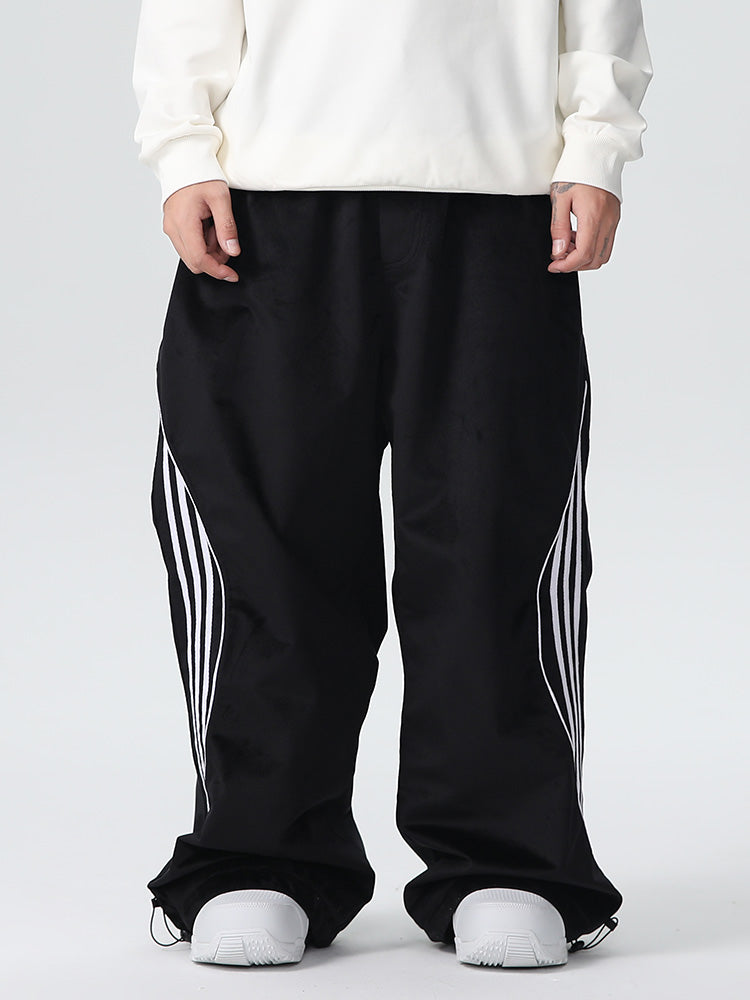 Men's Searipe Unisex Oversize Fleece ChillTech Baggy Snow Pants 