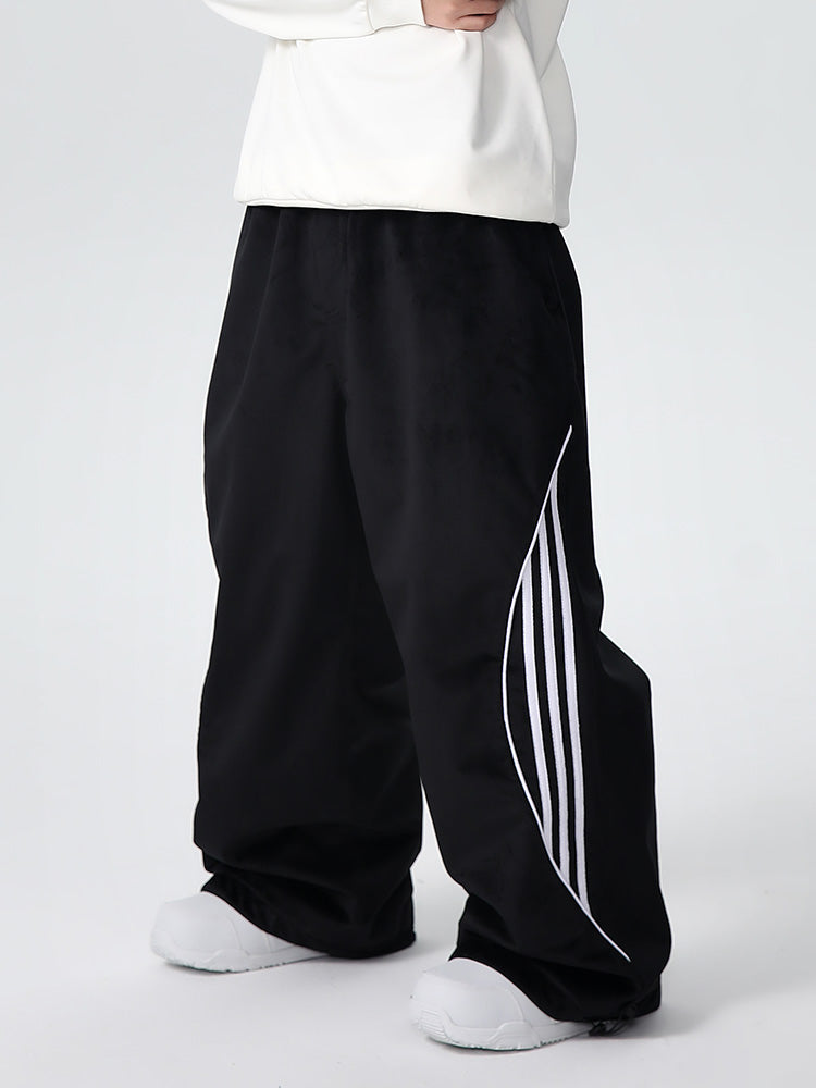 Men's Searipe Unisex Oversize Fleece ChillTech Baggy Snow Pants 
