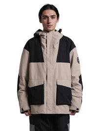 Gsou Snow Colorblock Cargo Snow Jacket - Men's 