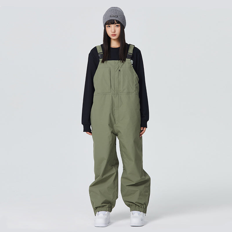 Men's Searipe SnowPro Baggy Overall Snowboard Pants 