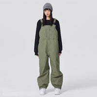 Men's Searipe SnowPro Baggy Overall Snowboard Pants 