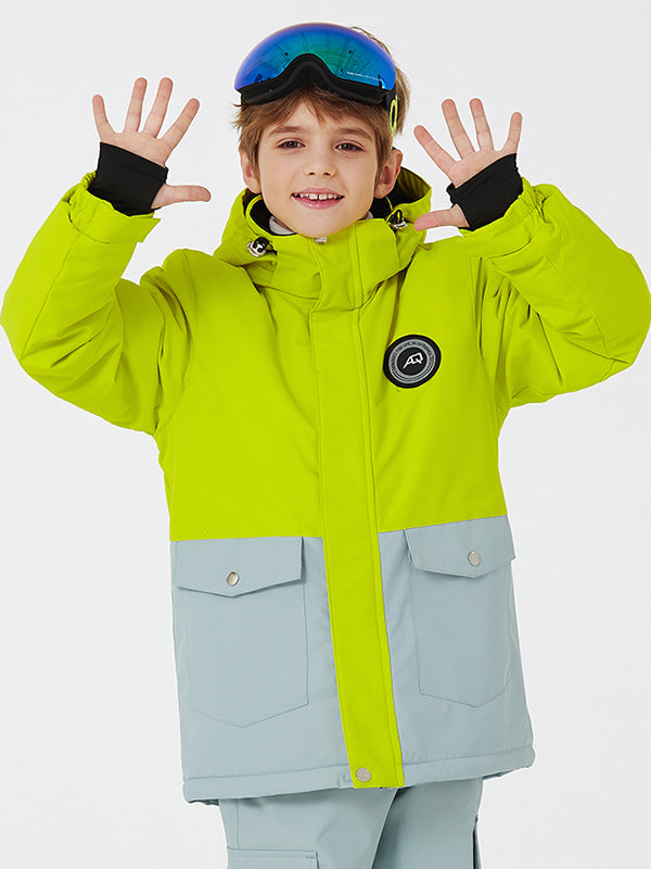 Kid's Unisex Mountain Explorer Waterproof Snow Jacket 