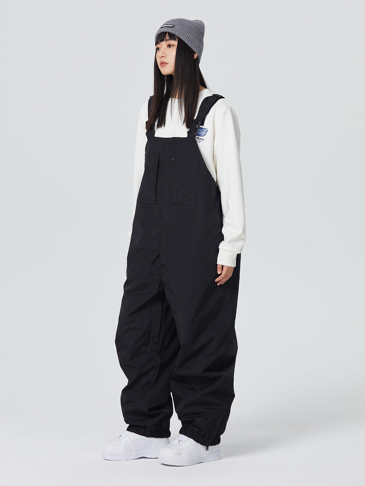 Men's Searipe SnowPro Baggy Overall Snowboard Pants 