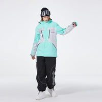 Women's SpeedPanda Mountain Unisex Alpine Avalanche Flare Expedition Snowsuit 