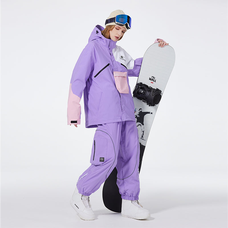 Women's SpeedPanda Unisex Alpine SnowTech Mountain Explorer Snowsuits 