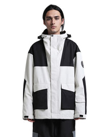 Gsou Snow Colorblock Cargo Snow Jacket - Men's 