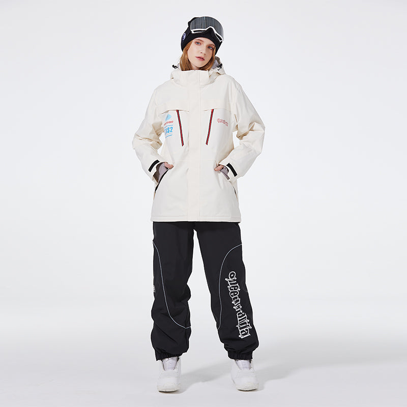 Women's SpeedPanda Mountain Unisex Alpine Avalanche Flare Expedition Snowsuit 