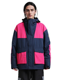 Gsou Snow Colorblock Cargo Snow Jacket - Men's 