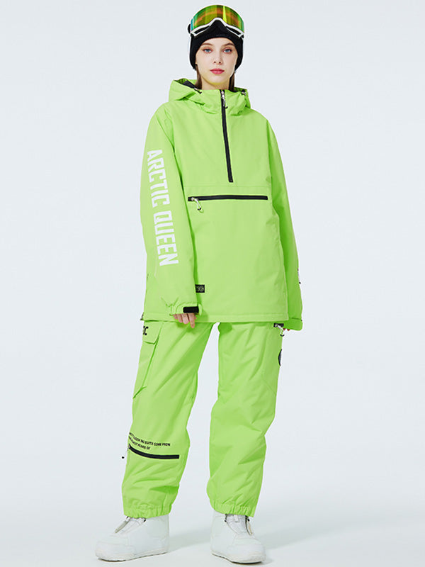 Women's WinterPeak SnowGuard Half-zip Anorak Snow Suits 