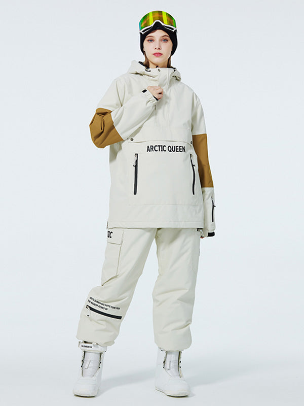 Women's SnowCrest FrostTrek Half-zip Anorak Snowsuits 