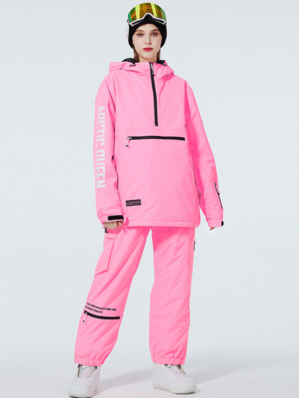 Women's WinterPeak SnowGuard Half-zip Anorak Snow Suits 