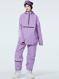 Women's WinterPeak SnowGuard Half-zip Anorak Snow Suits 