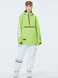 Women's WinterPeak SnowGuard Half-zip Anorak Snow Suits 