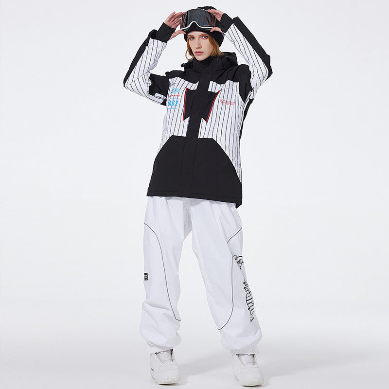 Women's SpeedPanda Mountain Unisex Alpine Avalanche Flare Expedition Snowsuit 