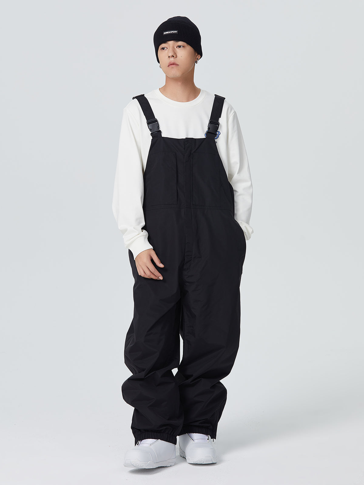 Men's Searipe SnowPro Baggy Overall Snowboard Pants 