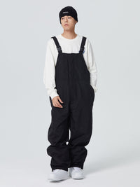 Men's Searipe SnowPro Baggy Overall Snowboard Pants 