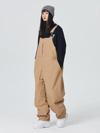Men's Searipe SnowPro Baggy Overall Snowboard Pants 