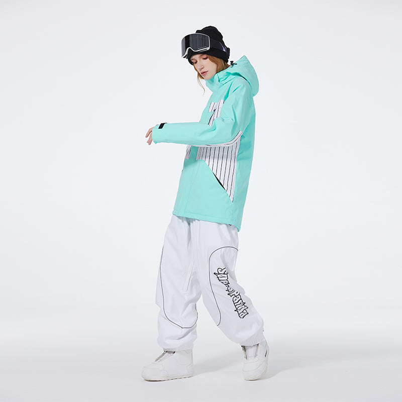 Women's SpeedPanda Mountain Unisex Alpine Avalanche Flare Expedition Snowsuit 
