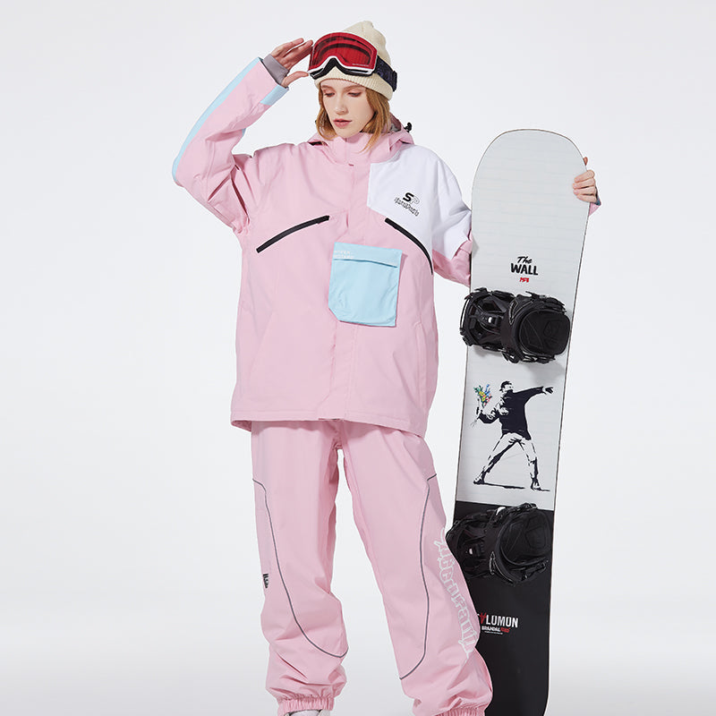 Women's SpeedPanda Unisex Alpine SnowTech Mountain Explorer Snowsuits 