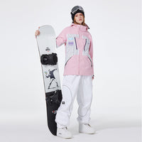 Women's SpeedPanda Mountain Unisex Alpine Avalanche Flare Expedition Snowsuit 
