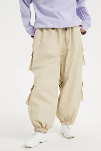 A2 - Double Cargo Baggy Snow Pants - Unisex 