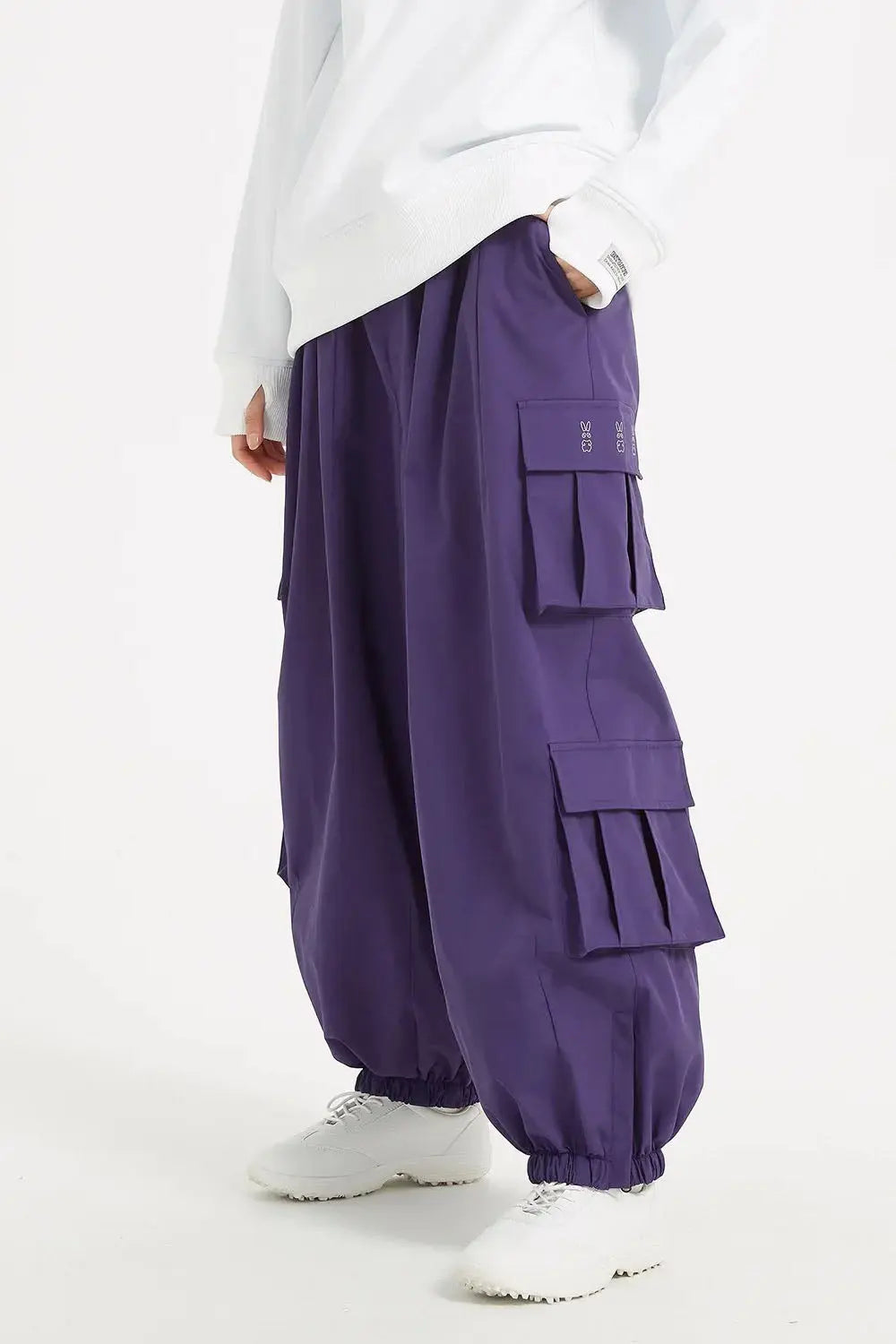 A2 - Double Cargo Baggy Snow Pants - Unisex 