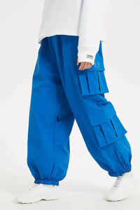 A2 - Double Cargo Baggy Snow Pants - Unisex 