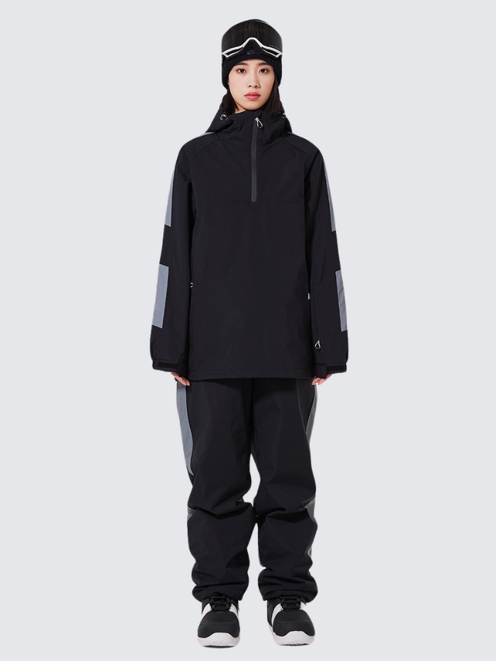ARCTIC QUEEN Reflective Pullover Snowsuits - Unisex 