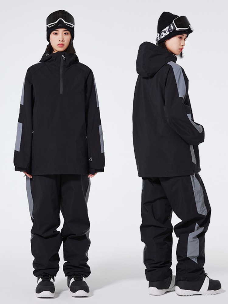 ARCTIC QUEEN Reflective Pullover Snowsuits - Unisex 