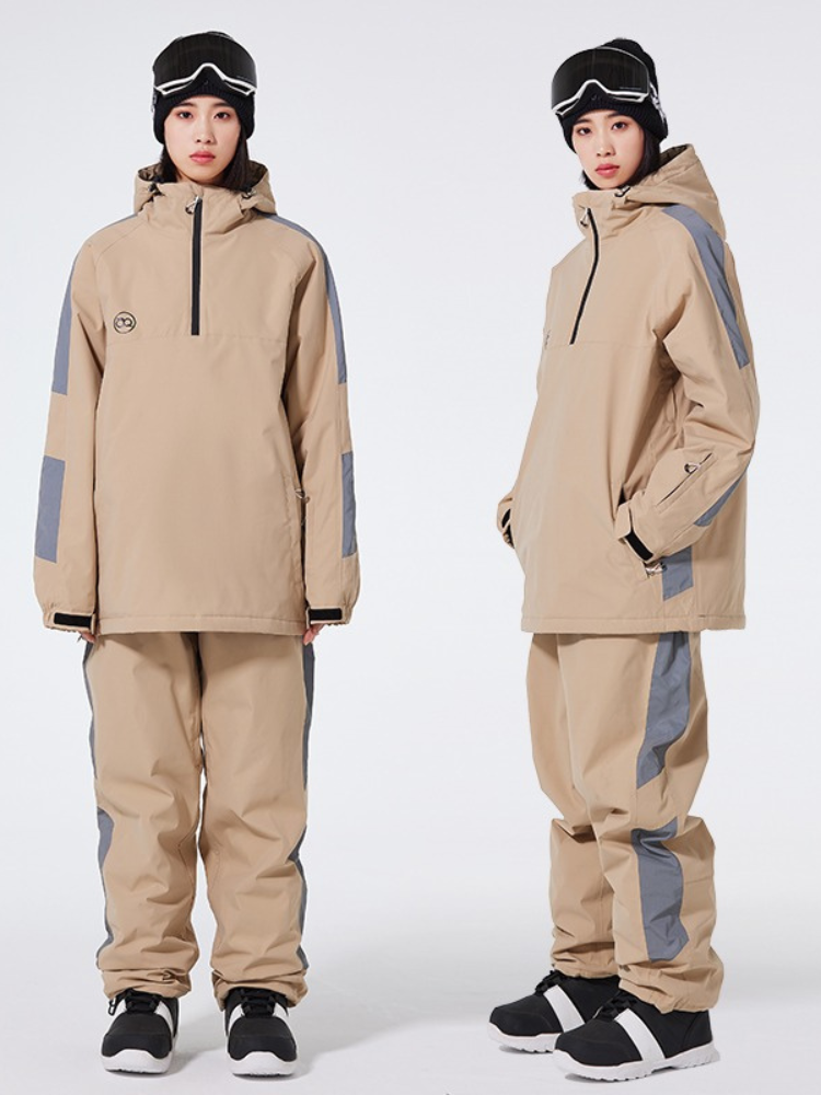 ARCTIC QUEEN Reflective Pullover Snowsuits - Unisex 