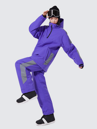 ARCTIC QUEEN Reflective Pullover Snowsuits - Unisex 