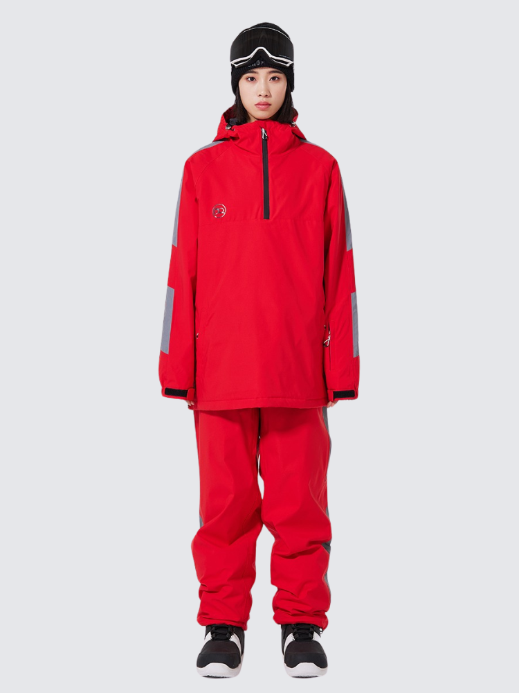 ARCTIC QUEEN Reflective Pullover Snowsuits - Unisex 