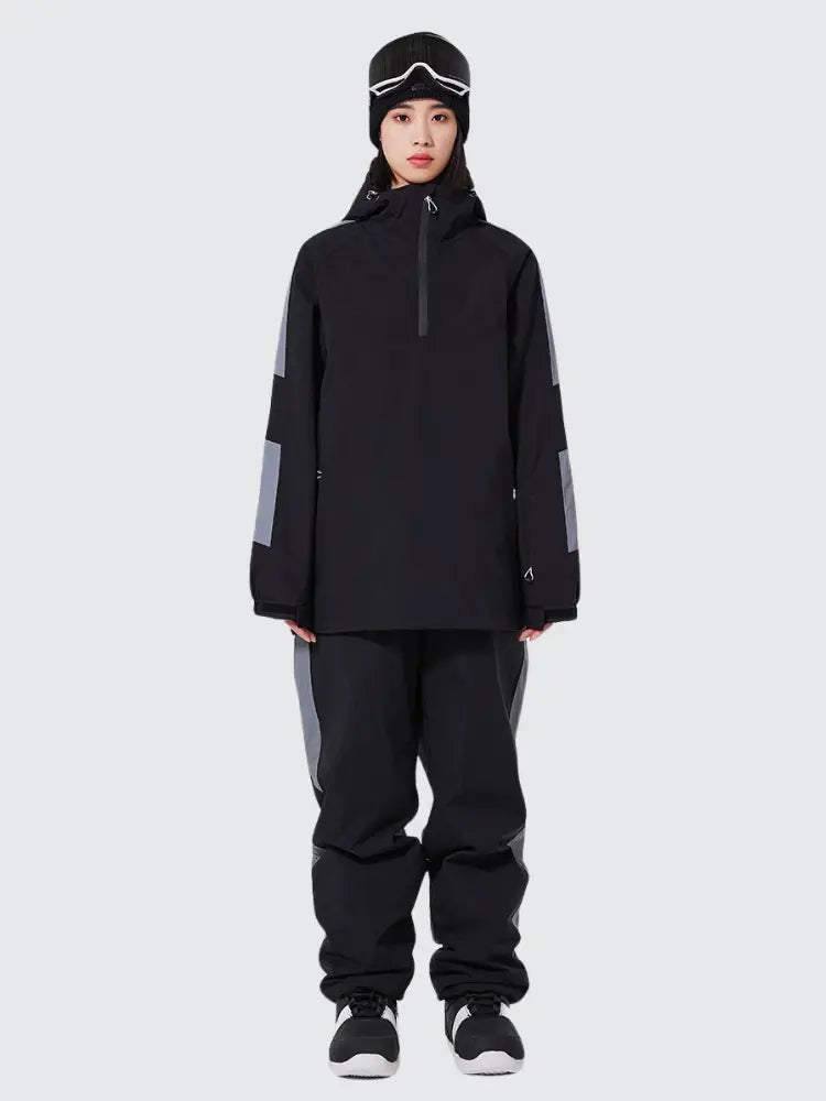 ARCTIC QUEEN Reflective Snowboard Pants - Unisex 