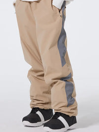 ARCTIC QUEEN Reflective Snowboard Pants - Unisex 
