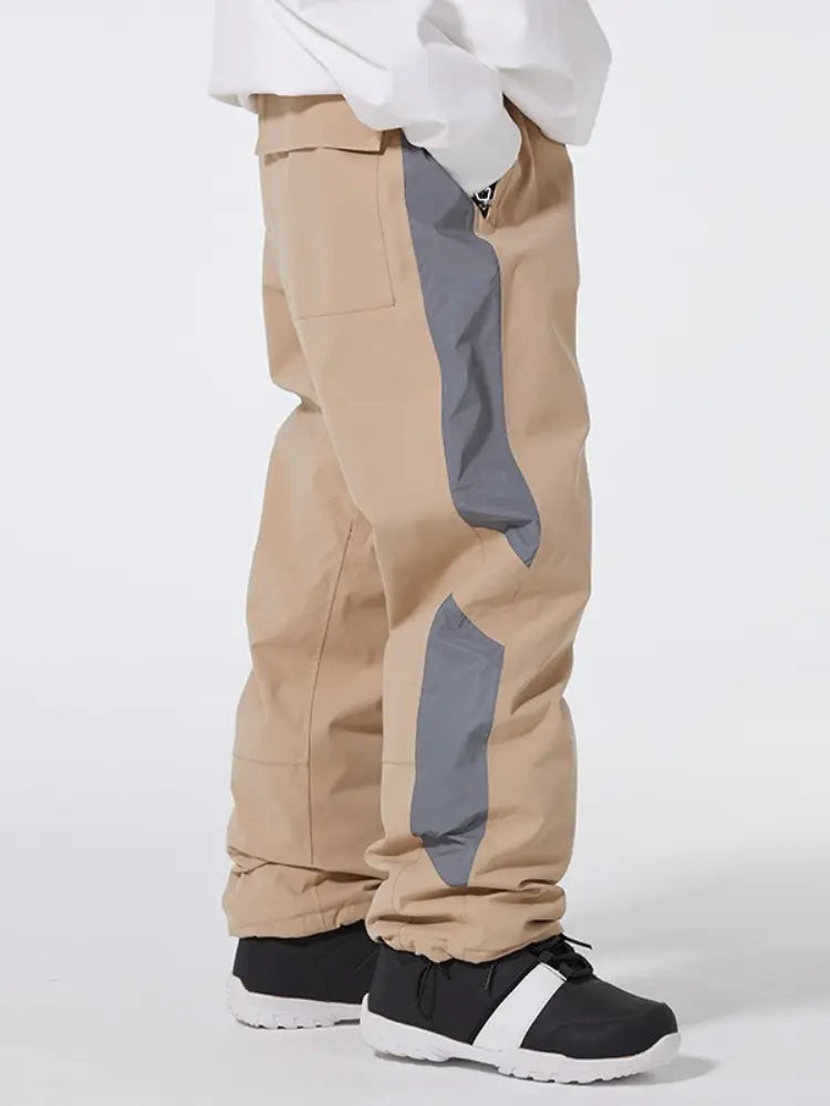 ARCTIC QUEEN Reflective Snowboard Pants - Unisex 