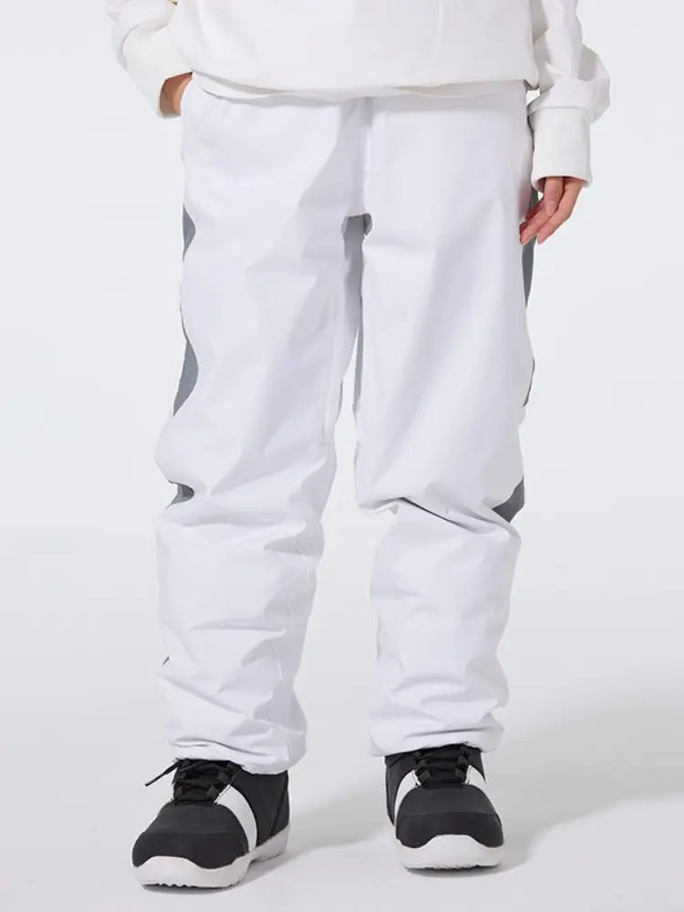 ARCTIC QUEEN Reflective Snowboard Pants - Unisex 