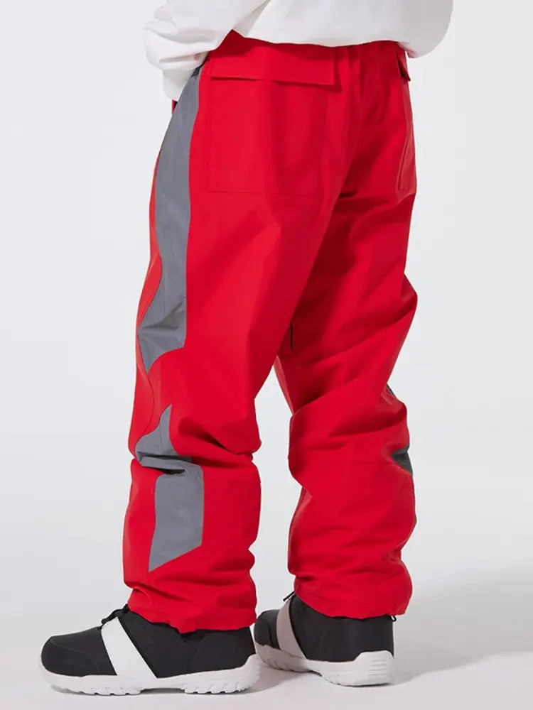 ARCTIC QUEEN Reflective Snowboard Pants - Unisex 
