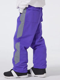 ARCTIC QUEEN Reflective Snowboard Pants - Unisex 