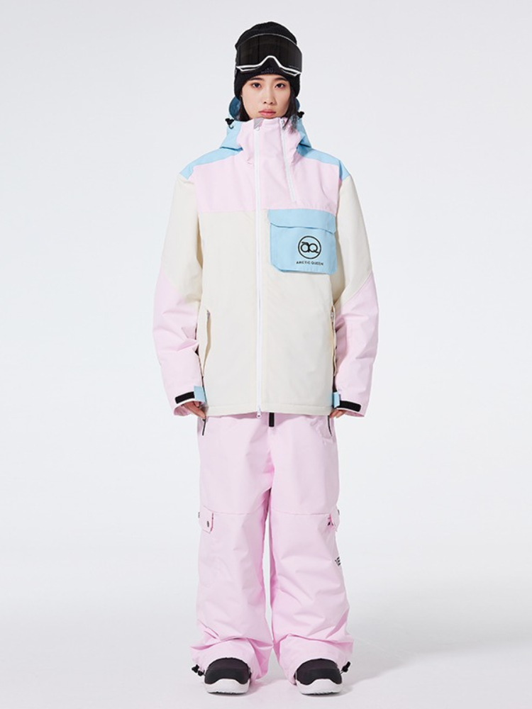ARCTIC QUEEN Snowboard Jacket & Bib Pants Set - Women's 