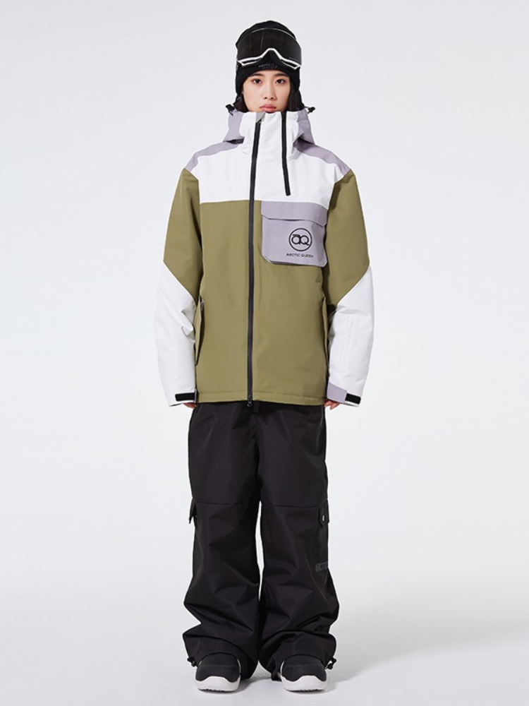 ARCTIC QUEEN Snowboard Jacket & Bib Pants Set - Women's 