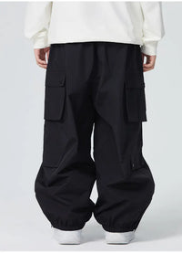 Adult Snow Pants Baggy Snowboarding Trousers 