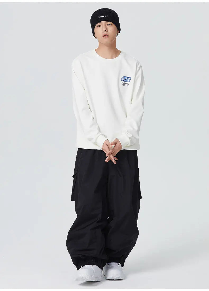 Adult Snow Pants Baggy Snowboarding Trousers 