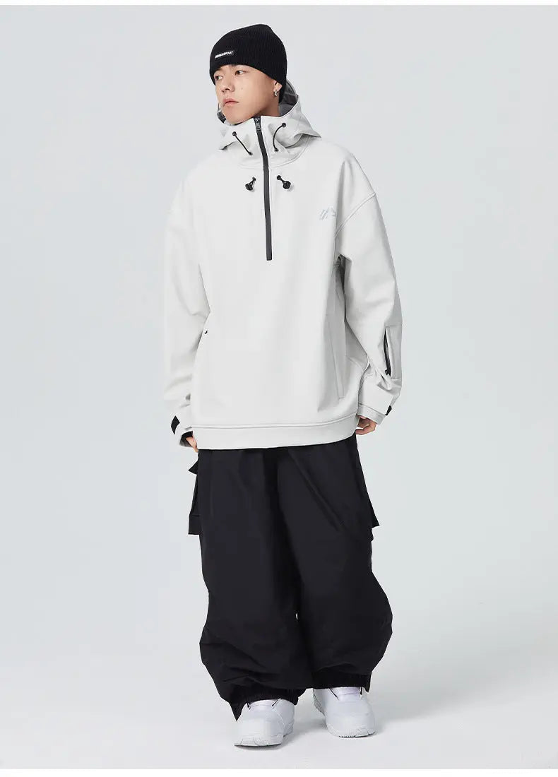 Adult Snow Pants Baggy Snowboarding Trousers 