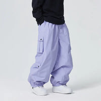 Adult Snow Pants Baggy Snowboarding Trousers 